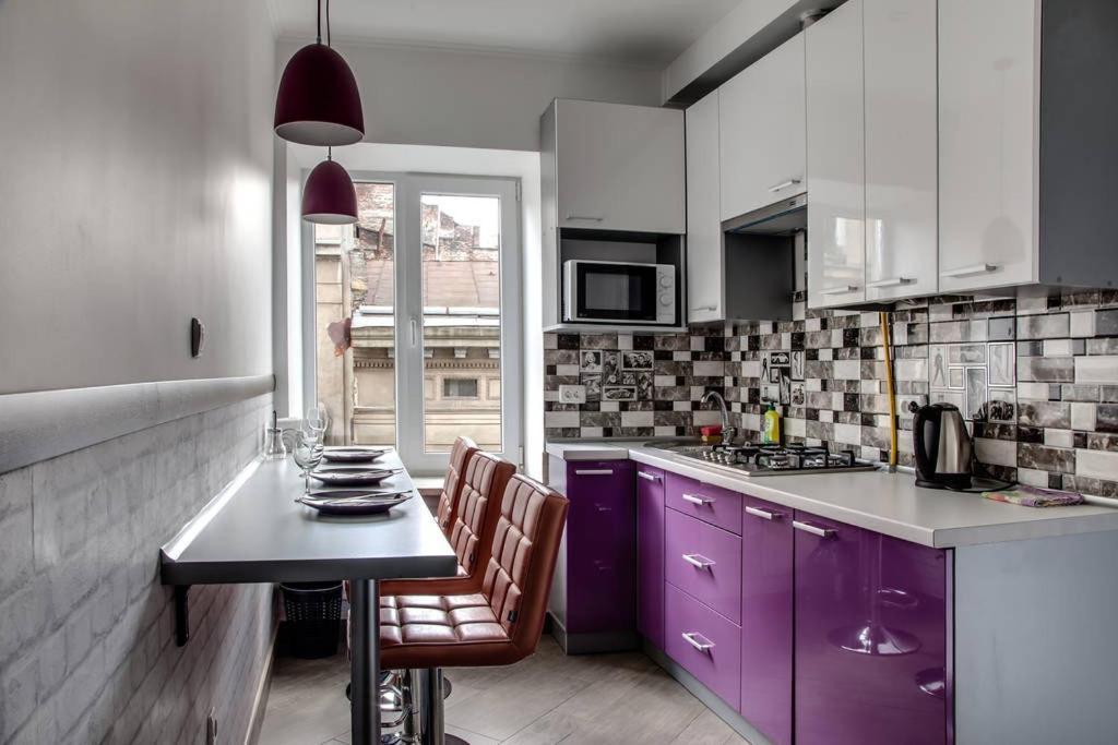 Romantic Apartments - Центр Львова , З Видом На Місто Dış mekan fotoğraf
