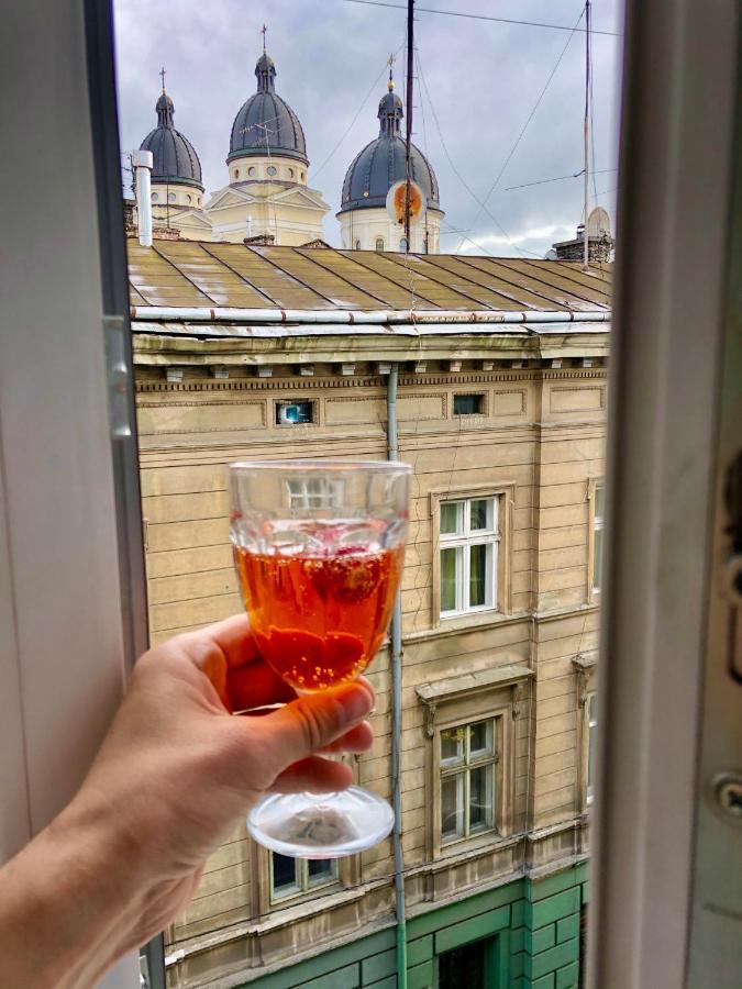 Romantic Apartments - Центр Львова , З Видом На Місто Dış mekan fotoğraf